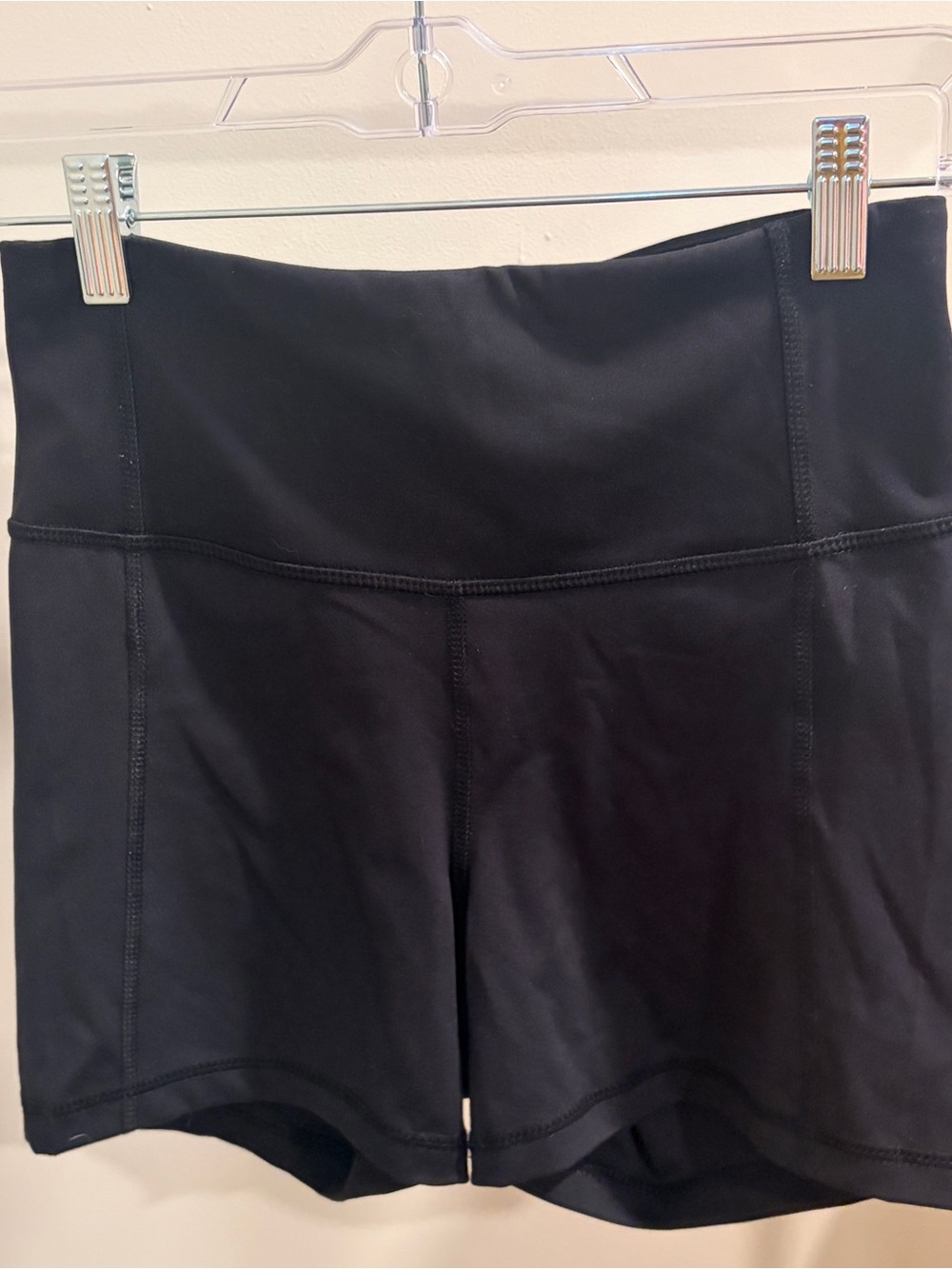 all in motion Black High-Rise Bike Shorts